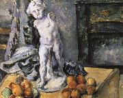 Paul Cezanne God of Love plaster figure likely still life